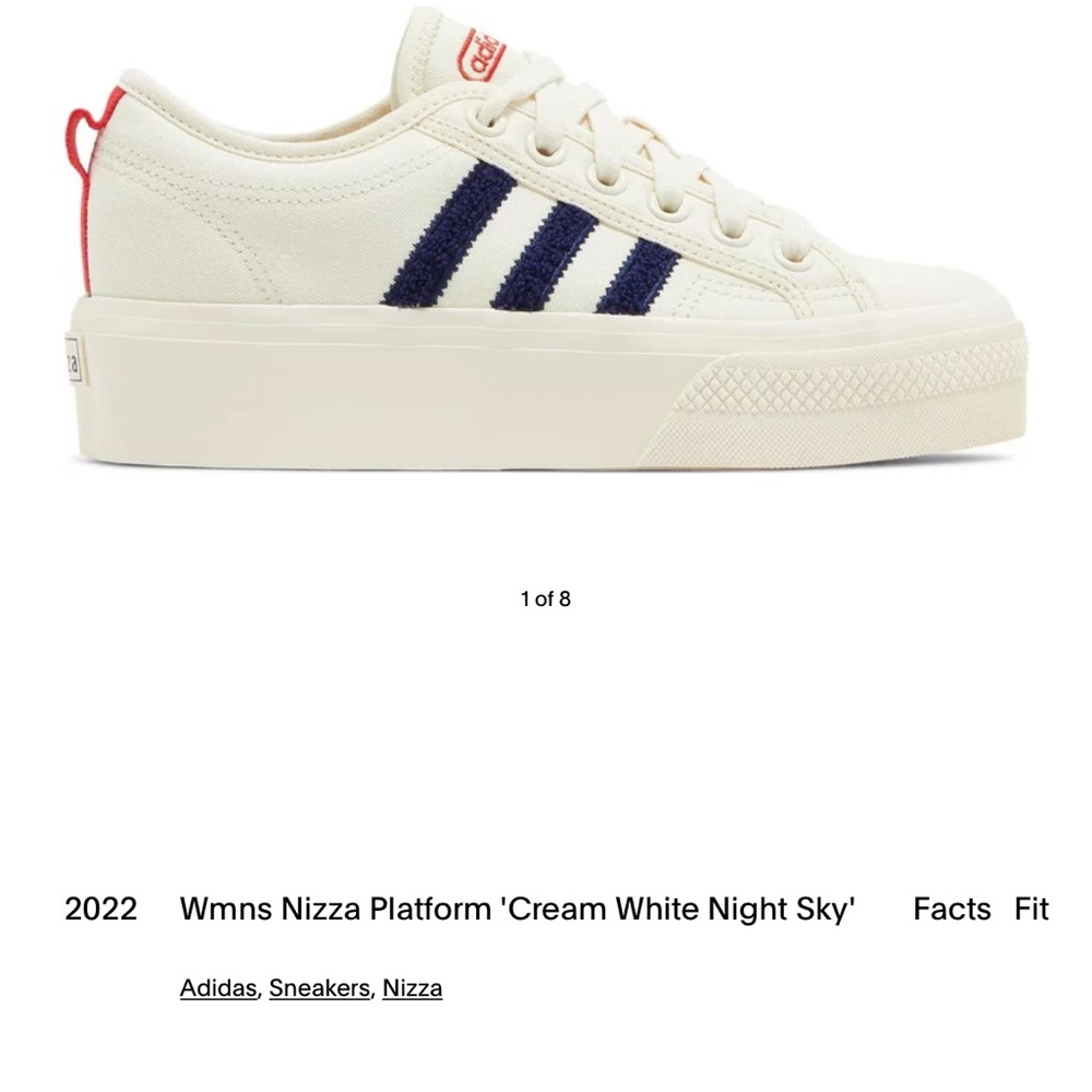 Brand new adidas nizza platform size 10 women’s!